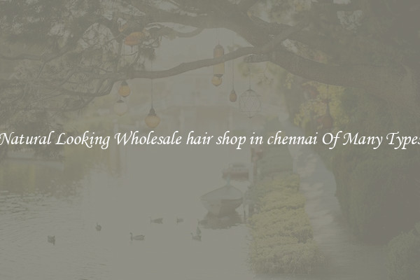 Natural Looking Wholesale hair shop in chennai Of Many Types
